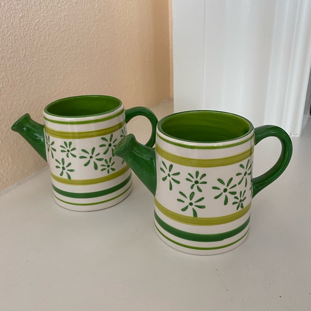 NWOT Set of 2 Ceramic Planters